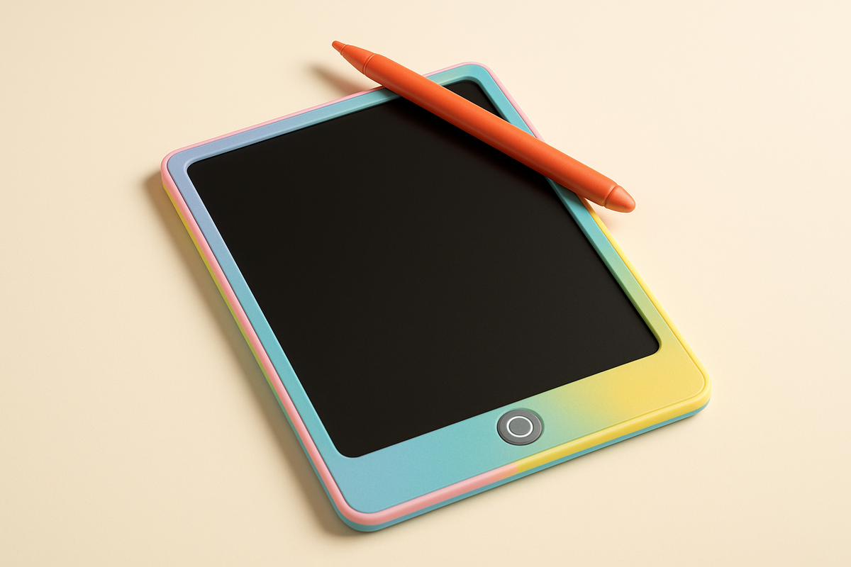 Tableta de dibujo LCD KIDRIUM con lápiz óptico